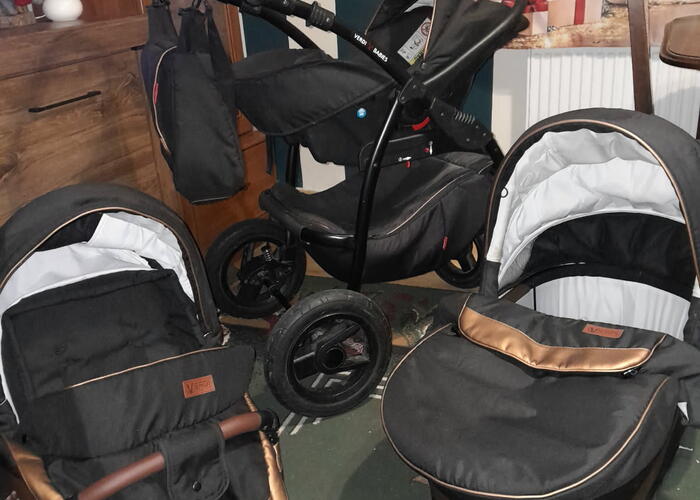 Grajewo ogłoszenia: sprzedam wózek 3w1 .wszystkie potrzebne akcesoria. stan dobry.